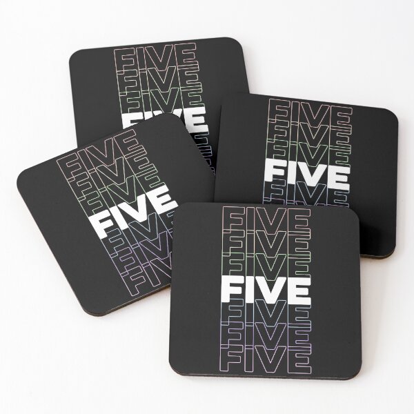 Item preview, 5th Kids Birthday, Adults Favorite # Five, Rainbow Color designed and sold by The Princess Saves Herself.
