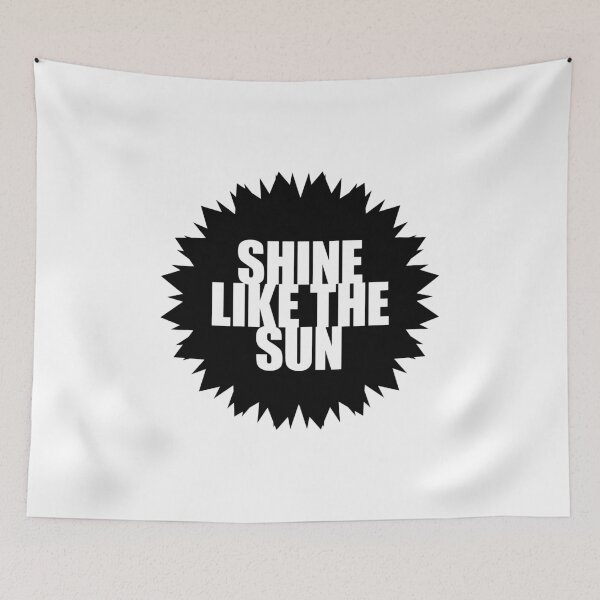Item preview, Shine Like The Sun White designed and sold by Tobias Langner.