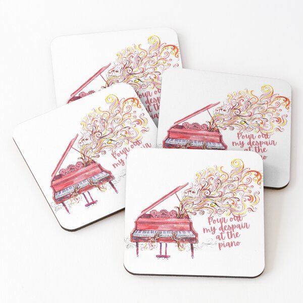 Item preview, Pour out my despair at the piano designed and sold by Red-ElYoubi.