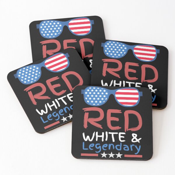 Item preview, Red White & Legendary Sunglasses designed and sold by Echo Dusk.