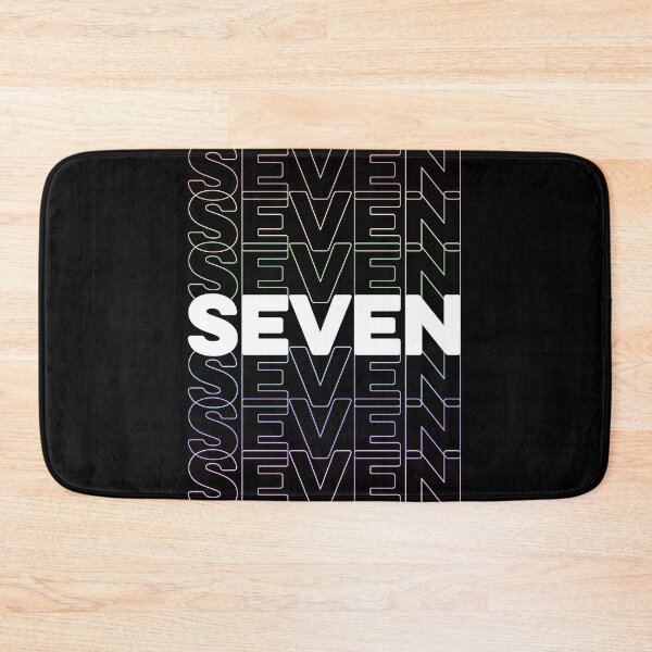 Item preview, 7th Kids Birthday, Adults Favorite # Seven, Rainbow Color designed and sold by The Princess Saves Herself.