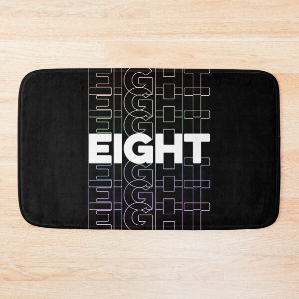 Item preview, 8th Kids Birthday, Adults Favorite # Eight, Rainbow Color designed and sold by The Princess Saves Herself.