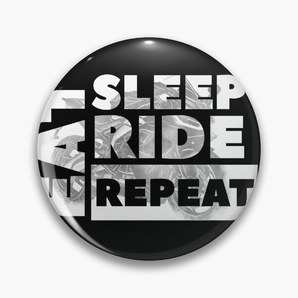 Artikelvorschau, Eat Sleep Ride Repeat v3 entworfen und verkauft von AW2 Designs.