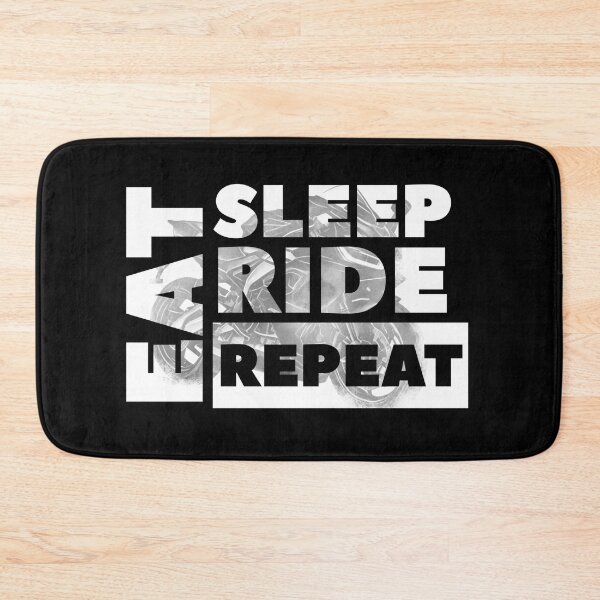 Item preview, Eat Sleep Ride Repeat v3 designed and sold by mwebba2005.