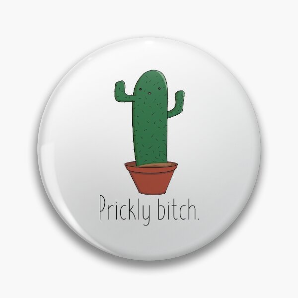Item preview, Cute Cactus: Prickly Bitch designed and sold by Zoe Perdita.