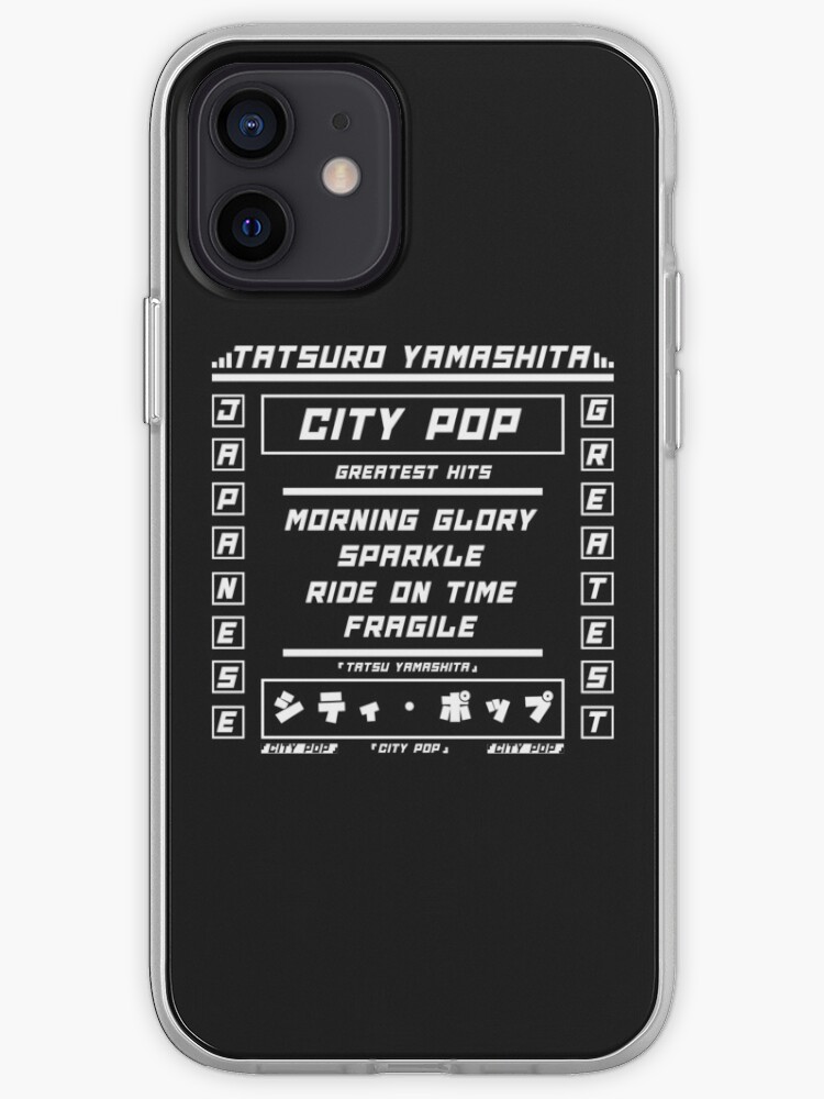 Tatsuro Yamashita Greatest Hits Iphone Case By Bmg Space Redbubble