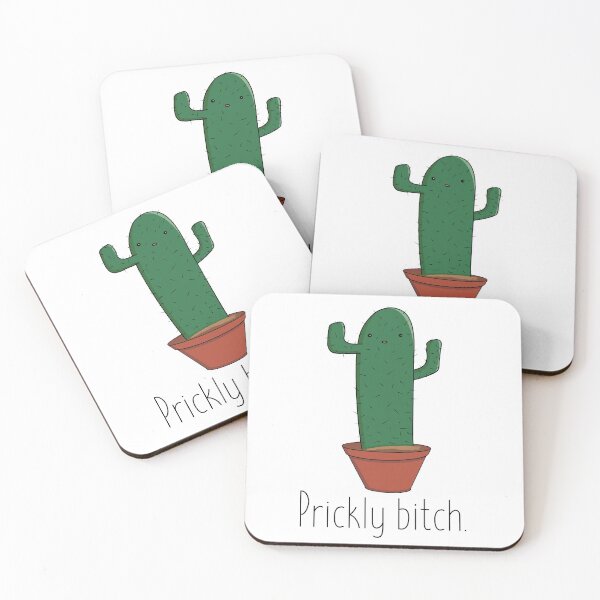Item preview, Cute Cactus: Prickly Bitch designed and sold by Zoe Perdita.