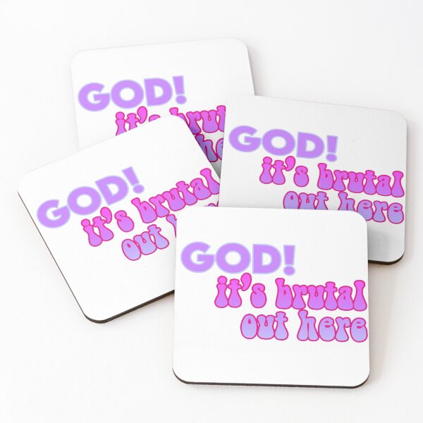 Item preview, god! it's brutal out here designed and sold by kmfranks.