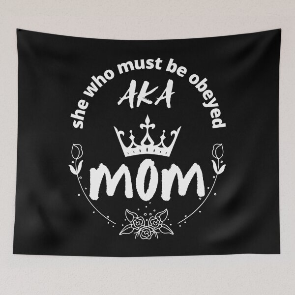 Item preview, Funny Mom Acronym - She Who Must Be Obeyed designed and sold by StormyMuse.