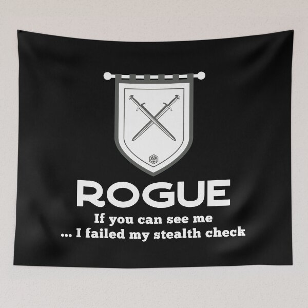 Item preview, Rogue Class If You Can See Me designed and sold by KrisSidDesigns.