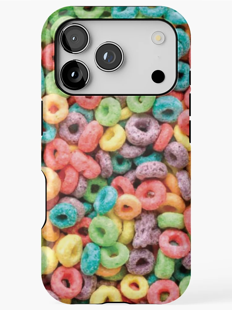 Thumbnail 1 of 4, iPhone Case, Colorful Froot Loops Pattern designed and sold by StarsForgers.
