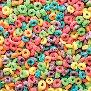 Artwork thumbnail, Colorful Froot Loops Pattern by StarsForgers