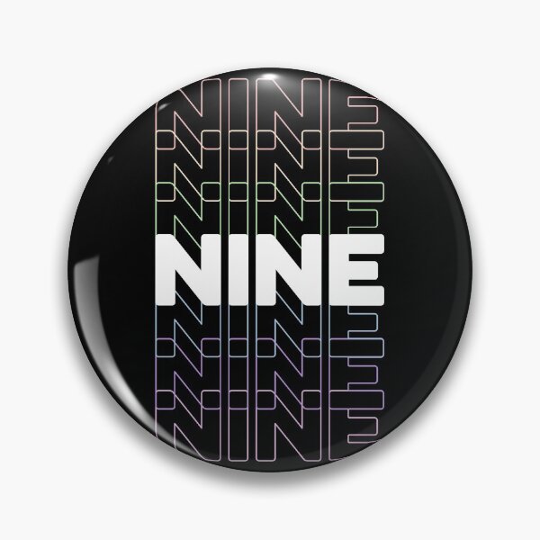 Item preview, 9th Kids Birthday, Adults Favorite # Nine, Rainbow Color designed and sold by The Princess Saves Herself.