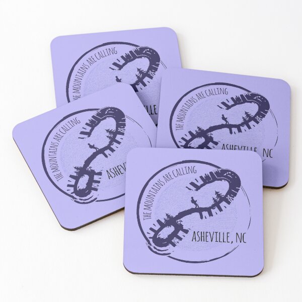 Item preview, The Mountains Are Calling - Asheville, NC - Purple #27 designed and sold by Serena's Asheville Merch.