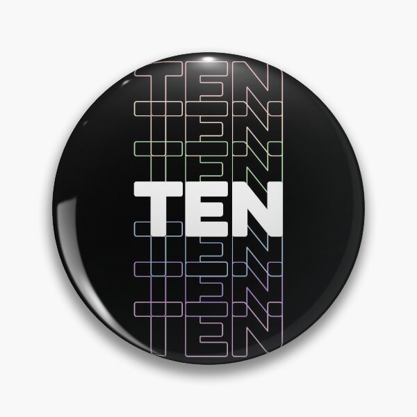 Item preview, 10th Kids Birthday, Adults Favorite Number Ten, Rainbow Color designed and sold by The Princess Saves Herself.