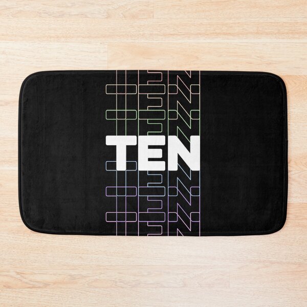 Item preview, 10th Kids Birthday, Adults Favorite Number Ten, Rainbow Color designed and sold by The Princess Saves Herself.