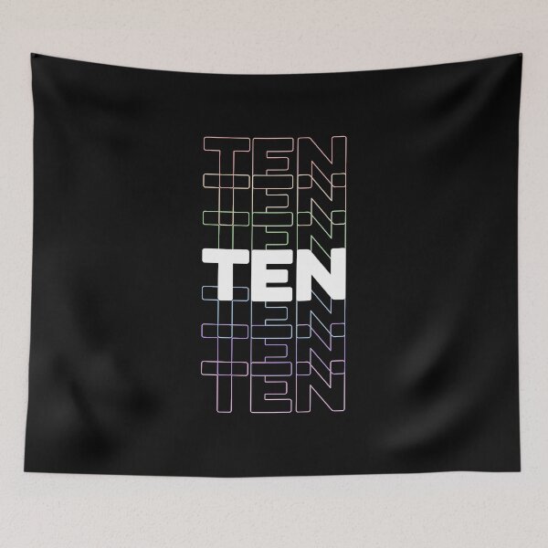 Item preview, 10th Kids Birthday, Adults Favorite Number Ten, Rainbow Color designed and sold by The Princess Saves Herself.