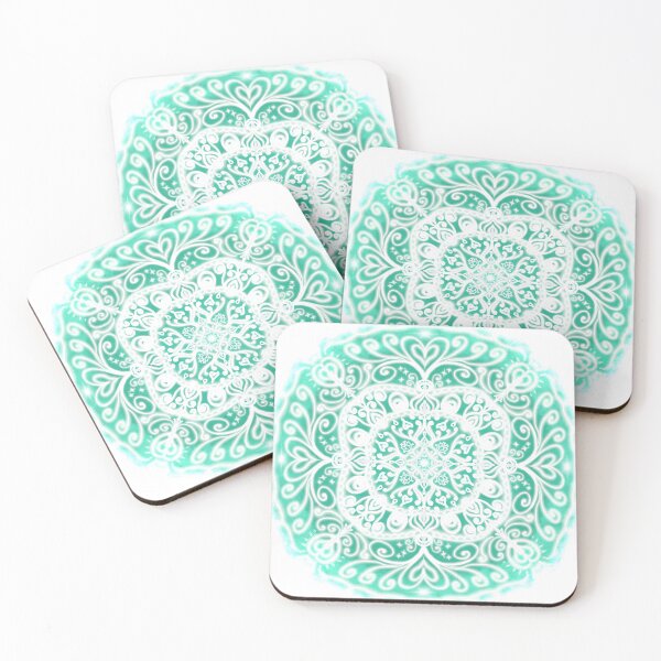 Item preview, Mandala Green Soul designed and sold by Sunlight77.