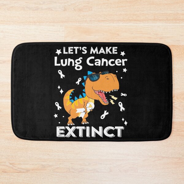 Item preview, Let's Make Lung Cancer Extinct Lung Cancer Warrior Gift designed and sold by Sabfit.