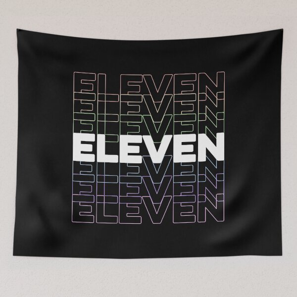 Item preview, 11th Kids Birthday, Adults Favorite # Eleven, Rainbow Color designed and sold by The Princess Saves Herself.