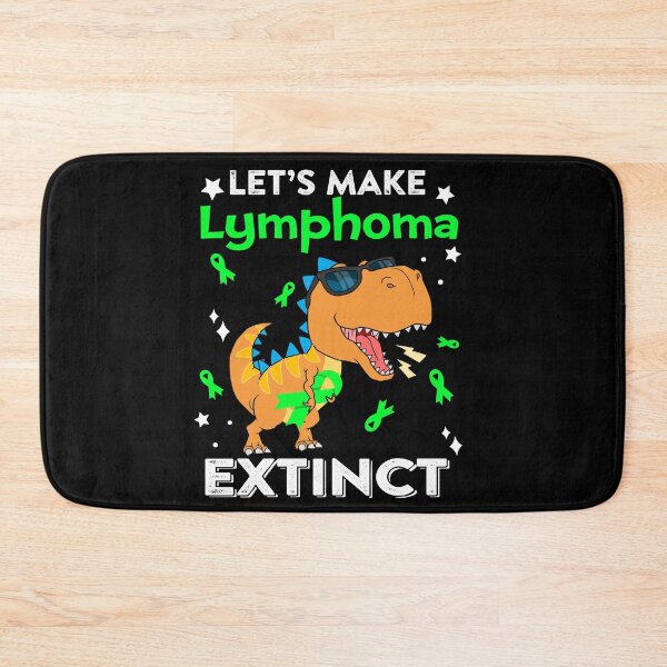 Item preview, Let's Make Lymphoma Extinct Lymphoma Warrior Gift designed and sold by Sabfit.