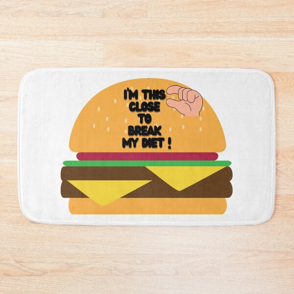 Item preview, Breaking the diet design coffee mug designed and sold by Cosmowear.