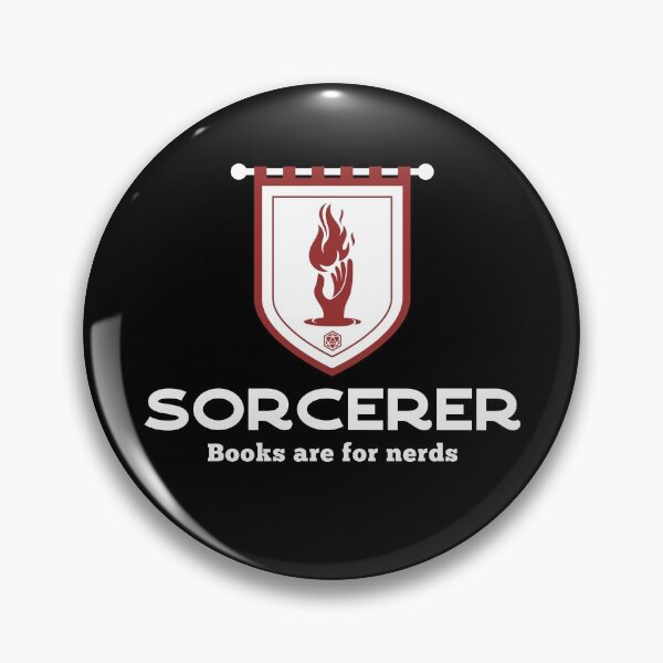 Item preview, Sorcerer Class Books Are For Nerds designed and sold by KrisSidDesigns.