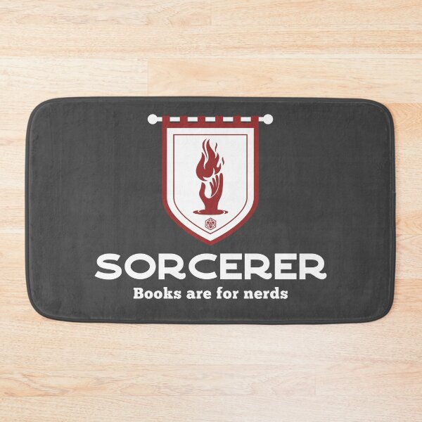 Item preview, Sorcerer Class Books Are For Nerds designed and sold by KrisSidDesigns.