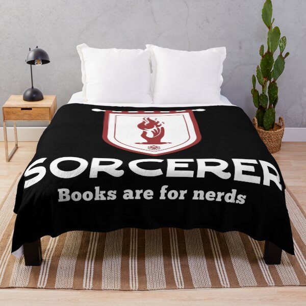 Item preview, Sorcerer Class Books Are For Nerds designed and sold by KrisSidDesigns.