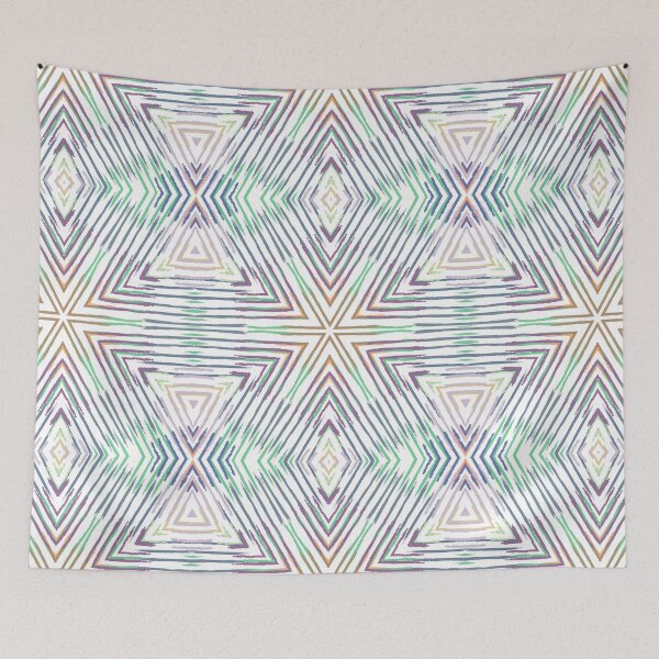 Item preview, Starburst Geometric Pattern designed and sold by Michelebuttons.