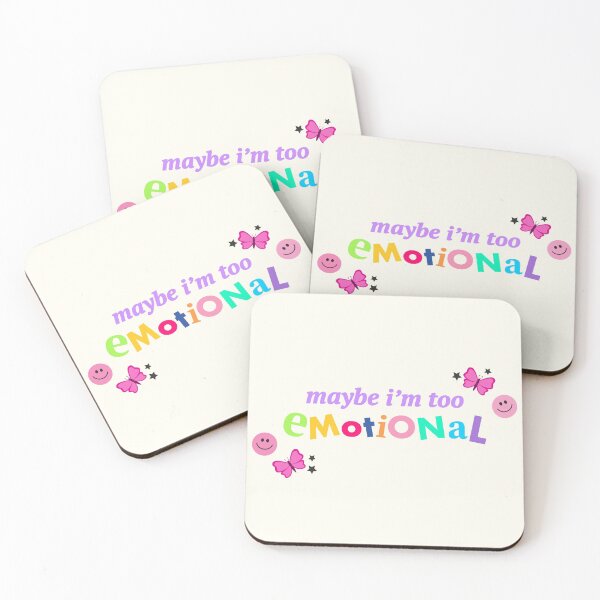 Item preview, Maybe I'm too emotional designed and sold by dorothyreads.