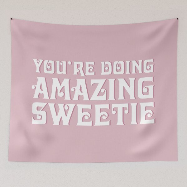 Item preview, You're Doing Amazing Sweetie - Kris Jenner Quote designed and sold by DianaHumble.