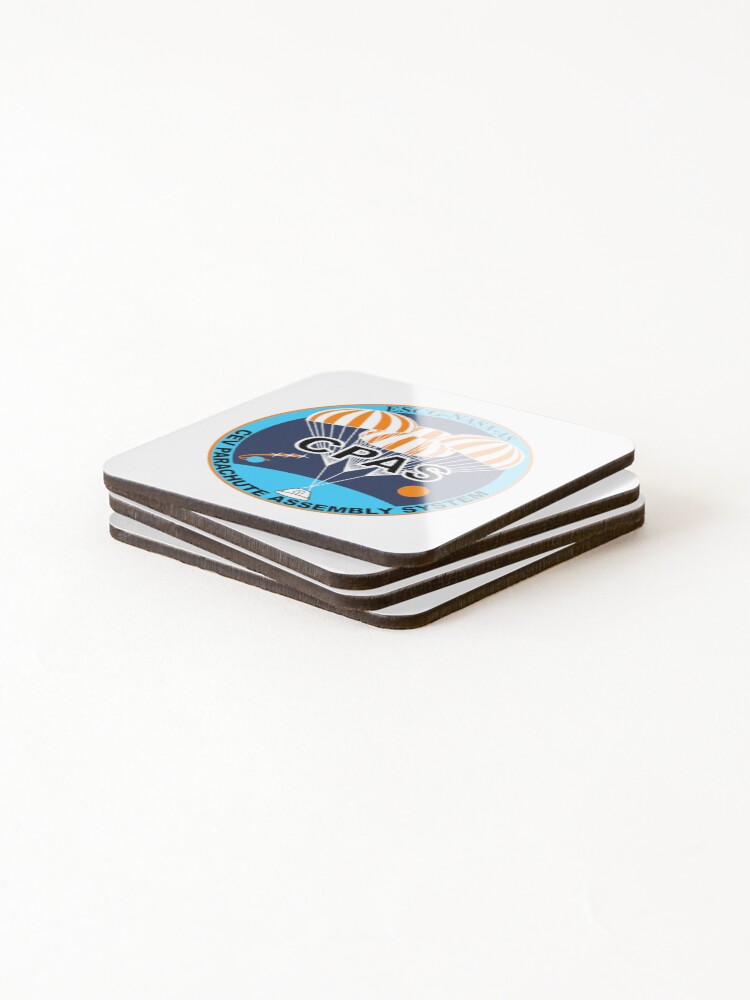 Thumbnail 4 of 5, Coasters (Set of 4), CPAS Logo designed and sold by Spacestuffplus.