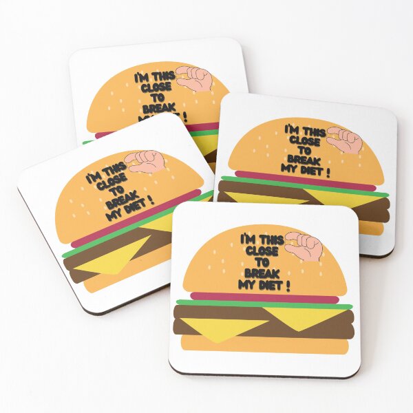 Item preview, Breaking the diet design coffee mug designed and sold by Cosmowear.