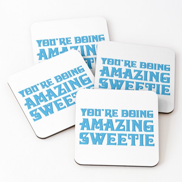 Item preview, You're Doing Amazing Sweetie - Kris Jenner Quote - Blue designed and sold by DianaHumble.