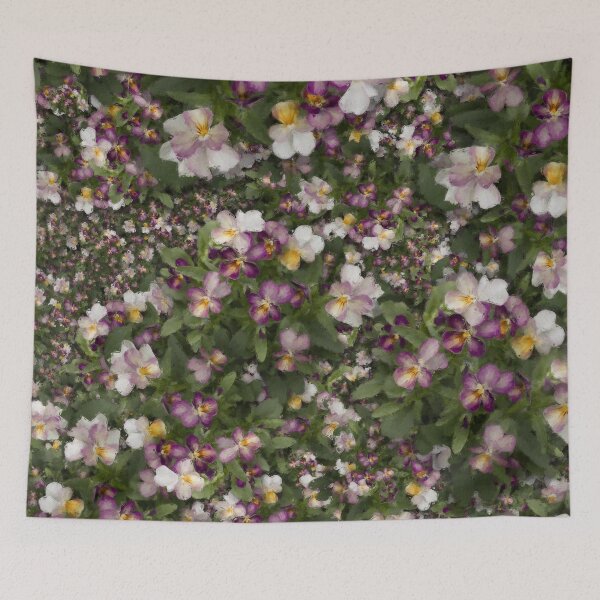Item preview, Pansy Field Painted Design designed and sold by cozycaroline.