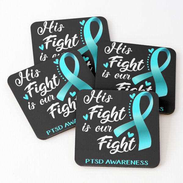 Item preview, His Fight Is Our Fight PTSD Awareness designed and sold by hvoid41.