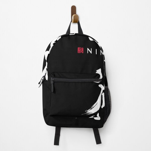 Item preview, Ninjutsu Kanji Authentic Japanese Calligraphy in White Text with Seal designed and sold by juancpedrouzo.