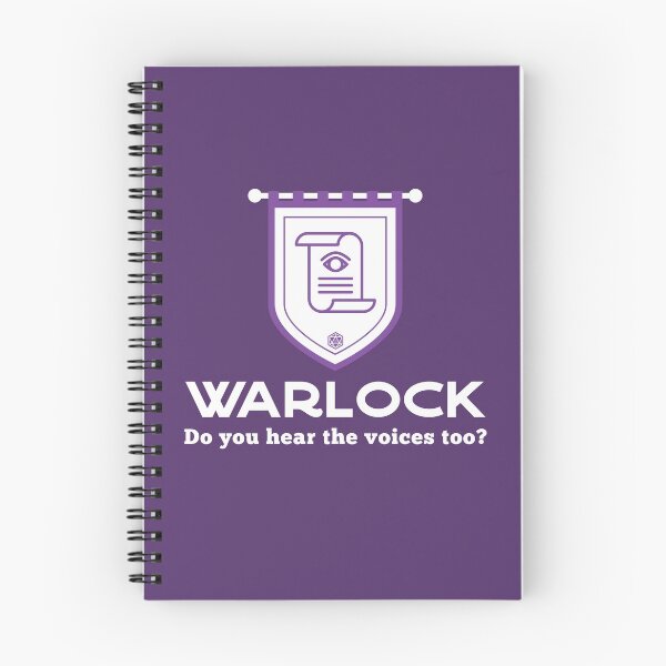 Item preview, Warlock Class Do You Hear The Voices designed and sold by KrisSidDesigns.