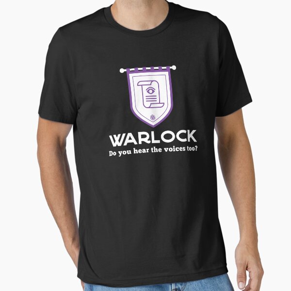 Item preview, Warlock Class Do You Hear The Voices designed and sold by KrisSidDesigns.