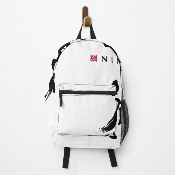 Item preview, Ninjutsu Kanji Authentic Japanese Calligraphy in Black Text with Seal designed and sold by juancpedrouzo.