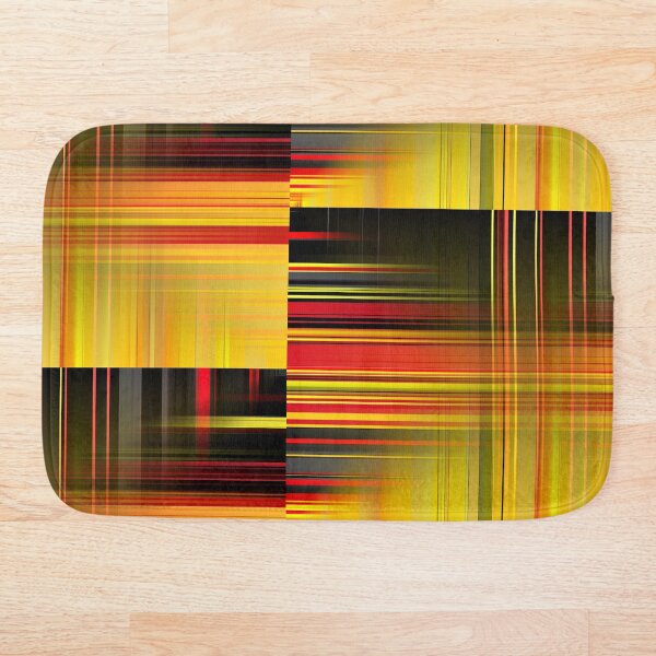 Item preview, Red Black Yellow Abstract Lines Designs designed and sold by SeventhGate.