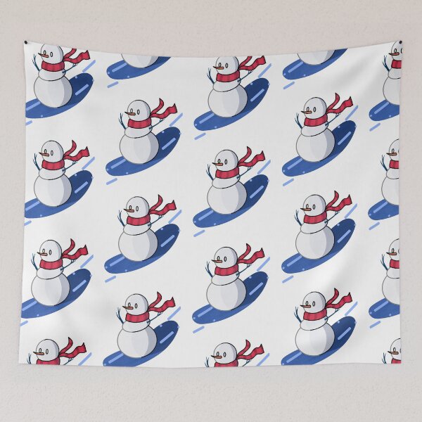 Item preview, Snow man ice snow boarding designed and sold by wavethreat.