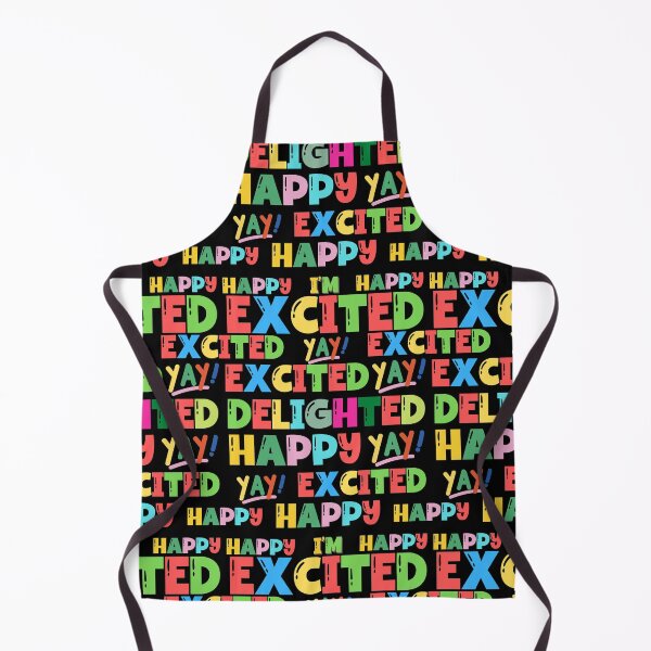 Item preview, Excited and Delighted | Happiness designed and sold by Einstein12345.