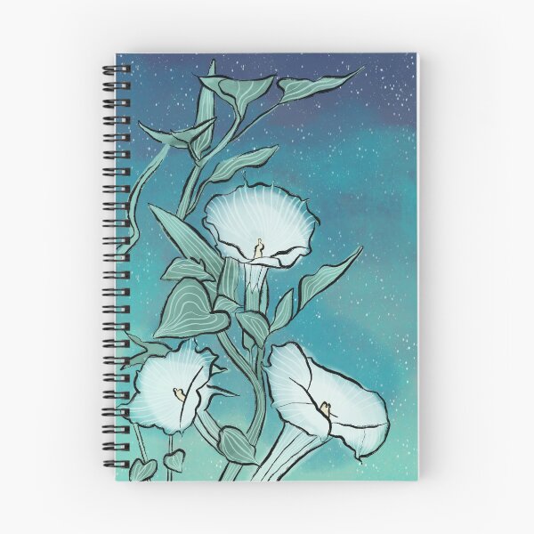Item preview, Moonflowers  designed and sold by Zsuzsa illustration.