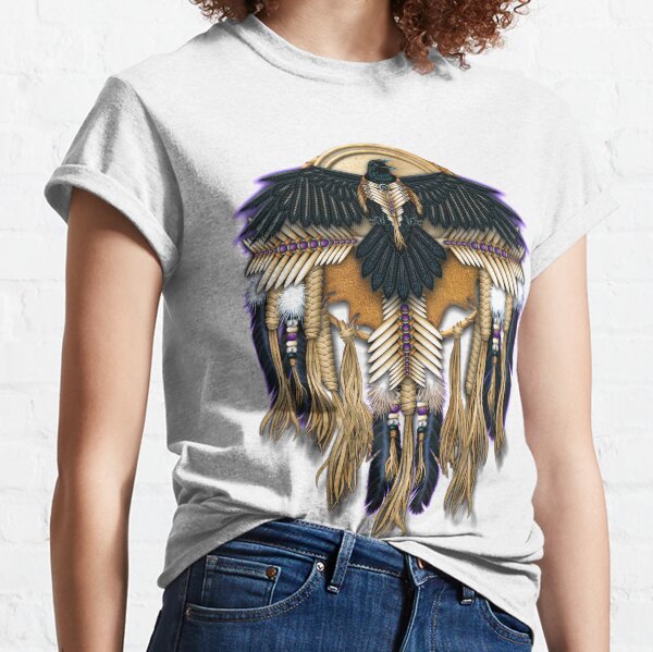 Native American Crow or Raven Mandala Classic T-Shirt