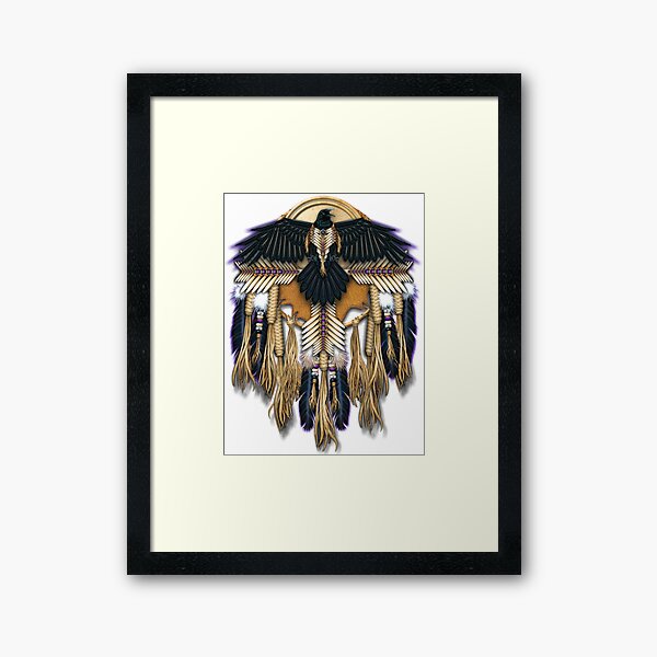 Item preview, Native American Crow or Raven Mandala designed and sold by Naumaddic Arts.