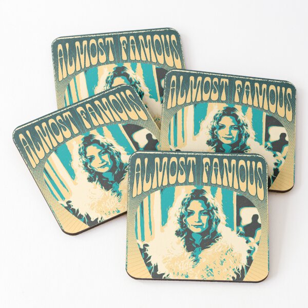 Item preview, "Almost Famous" retro-style poster designed and sold by Herman2181.