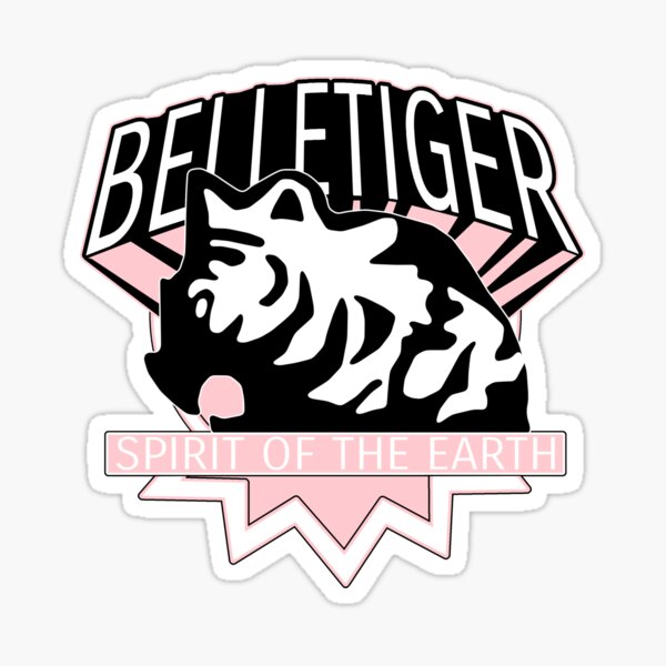 Vista previa del artículo con la obra «Belle Tigre», diseñado y vendido por Nerdious.