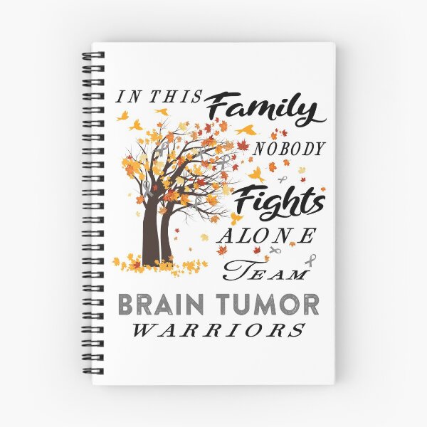 Item preview, In This Family No One Fight Alone Brain Tumor Awareness ribbon tree designed and sold by radianen.